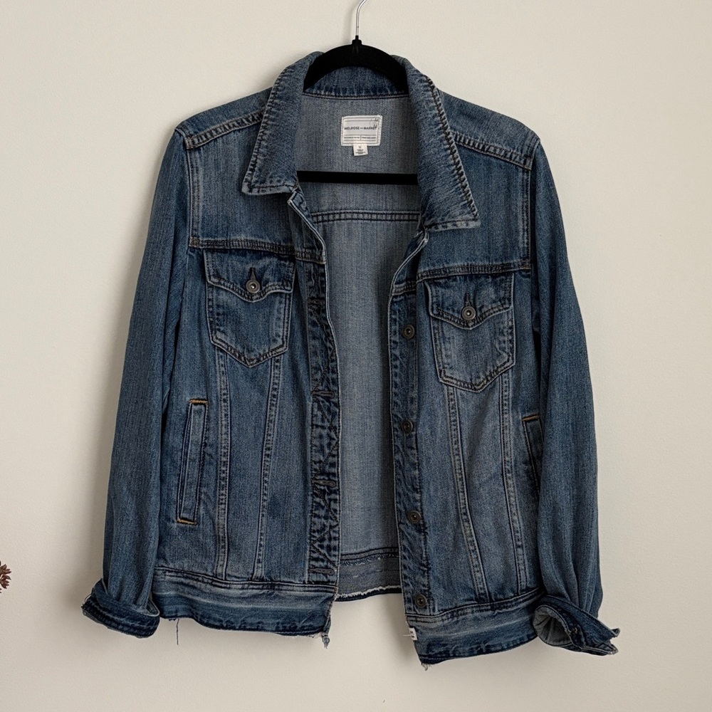 Melrose and Market Blue Denim Jacket